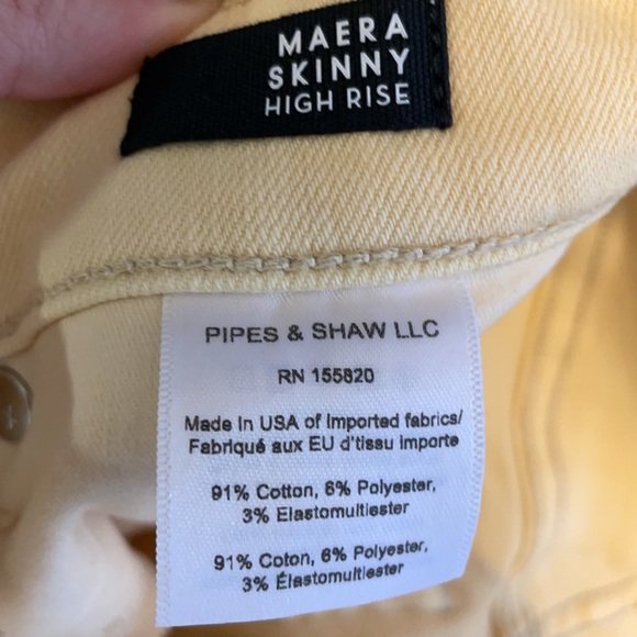 NWT Veronica Beard Maera High-Rise Skinny Jeans, Sz 25/0 - Picture 10 of 10